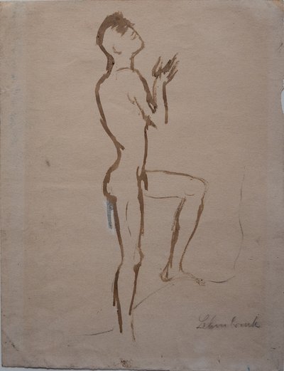 Homem ascendente de Wilhelm Lehmbruck