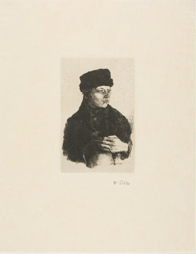 Menino camponês com jarro de Wilhelm Maria Hubertus Leibl
