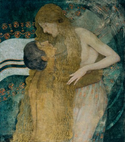 O Abraço, c. 1905. de Wilhelm List