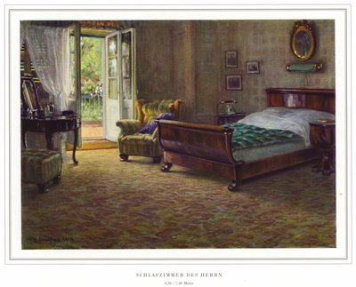 Negócio dos fabricantes de tapetes Halbmond-Teppichfabrik Von Koch Und Te Kock (cor litho) de Wilhelm Ludwig Heinrich Claudius