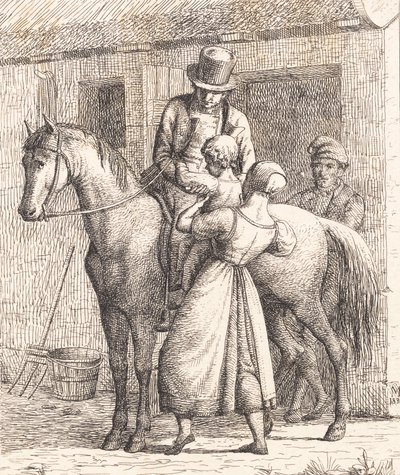 Uma família de agricultores de Wilhelm Marstrand
