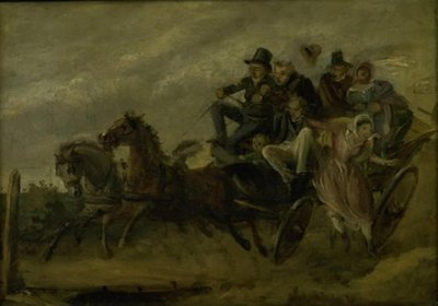 Episódio de Ludvig Holberg: The Journey to the Miraculous Spring de Wilhelm Marstrand