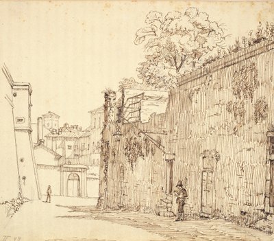 Gade i Rom de Wilhelm Marstrand