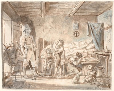 O regresso a casa dos órfãos de Wilhelm Marstrand