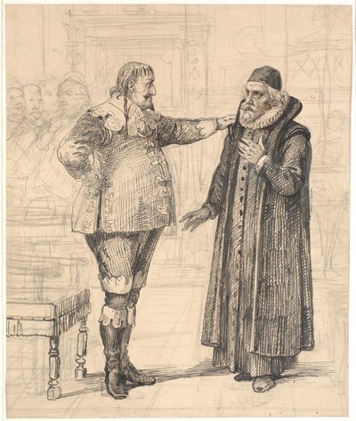 Ole Vind é nomeado pregador da corte de Wilhelm Marstrand