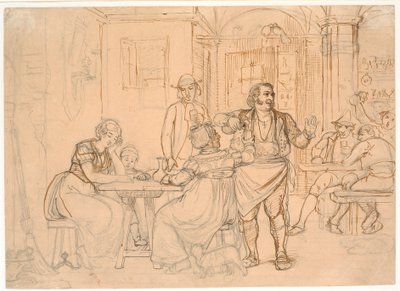Osterisceno de Wilhelm Marstrand