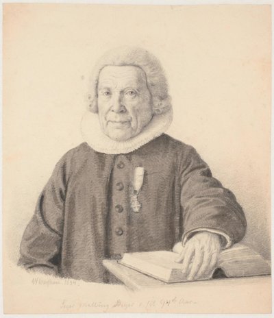 Pastor "Seyer Malling Beyer i sit 94de Aar" de Wilhelm Marstrand