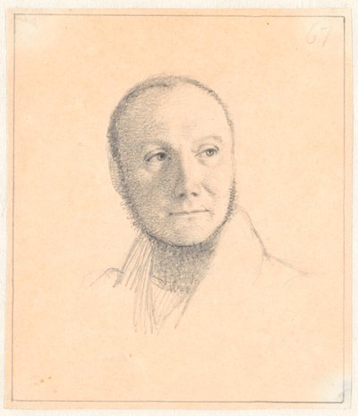 Retrato de Christian Waagepetersen, comerciante de vinhos, conselheiro, agente judicial de Wilhelm Marstrand