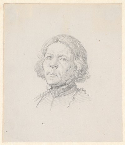 Cabeça de retrato, agricultor sueco de Wilhelm Marstrand