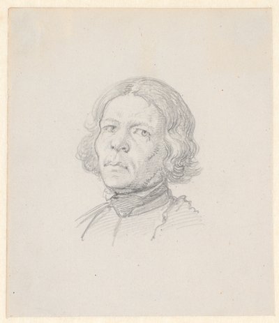 Cabeça de retrato, agricultor sueco de Wilhelm Marstrand