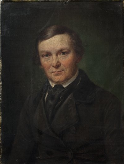 O Arquiteto Gottlieb Bindesbøll de Wilhelm Marstrand