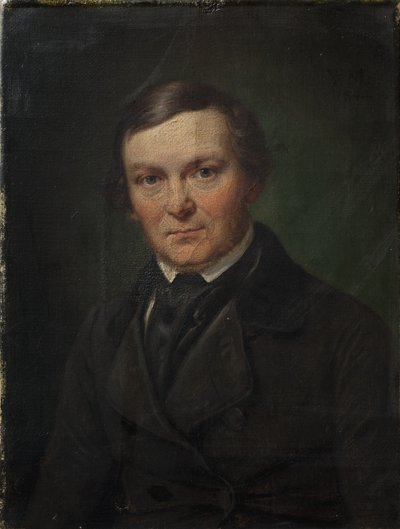 O Arquiteto Gottlieb Bindesbøll de Wilhelm Marstrand