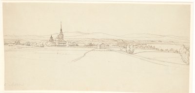 Vista para Mora em Dalarne de Wilhelm Marstrand