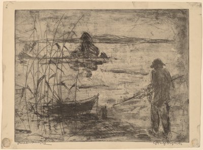 Pesca no rio Havel de Wilhelm Oesterle