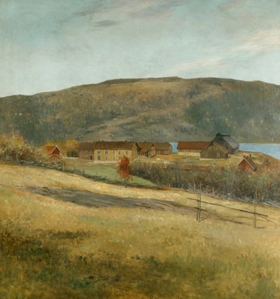De Biri (fábrica de vidro Biri) (pintura) de Wilhelm Peters