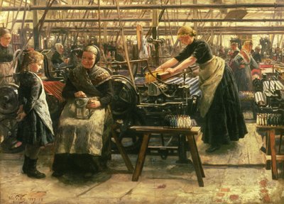 Fábrica de tecelagem Hjula de Wilhelm Peters