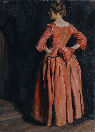 retrato de uma senhora de Wilhelm Thöny