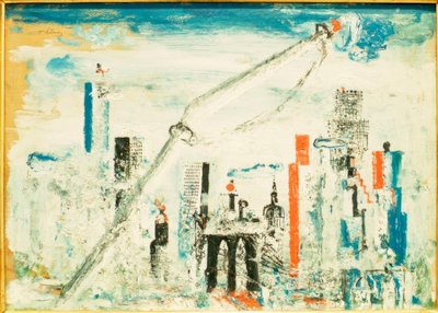 Nova Iorque, Manhattan com guindaste de Wilhelm Thöny