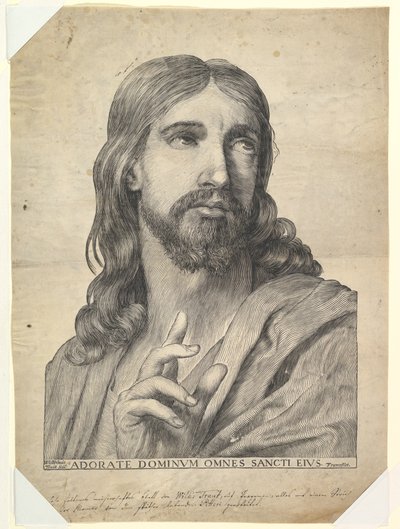 Bênção de Cristo, século XVII. de Wilhelm Traut