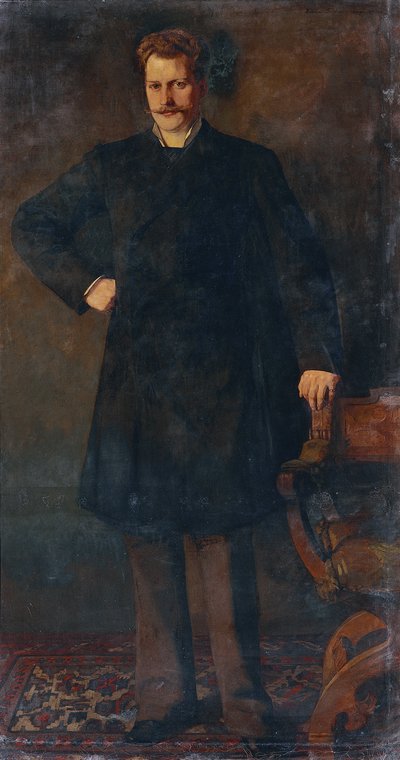 O Kammersänger Theodor Reichmann de Wilhelm Trübner