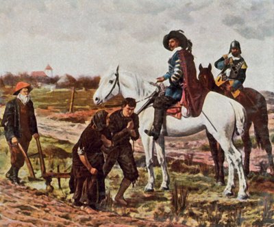 Recrutadores da época da Guerra dos Trinta Anos de Wilhelm Werner Schuch