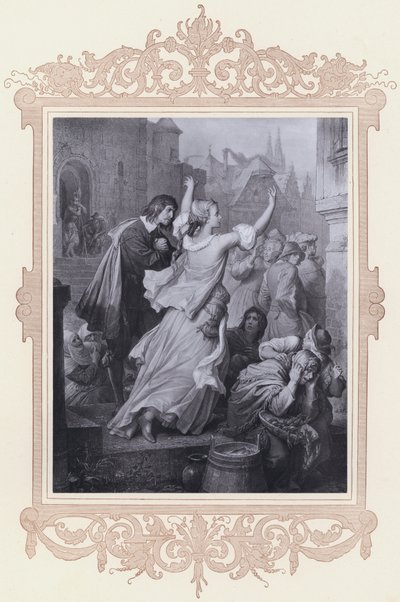 Clarchen, Egmont (litho) de Wilhelm von (after) Kaulbach