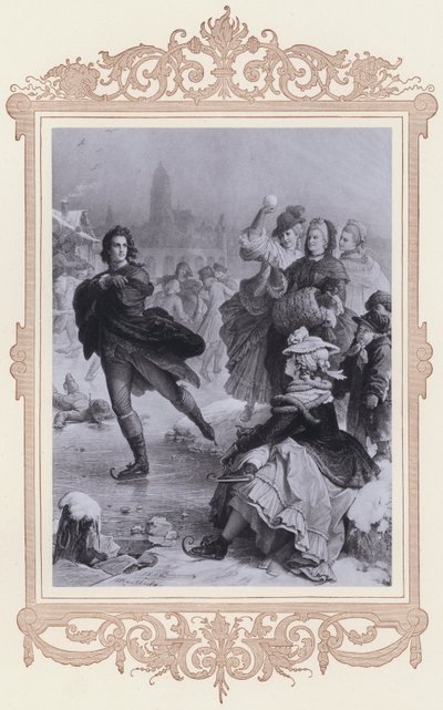 Goethe Em Frankfurt (litho) de Wilhelm von (after) Kaulbach