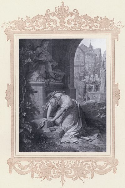 Gretchen, Mater Dolorosa (litho) de Wilhelm von (after) Kaulbach