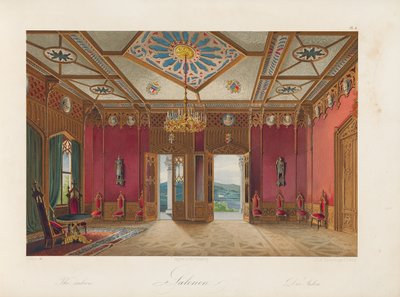 Oscarshal Saloon, 1852 de Wilhelm von Hanno