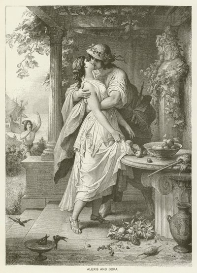 Alexis e Dora de Wilhelm von Kaulbach