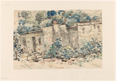 Casa de campo em Higgo Vale (?) de Wilhelmus Johannes Steenhoff