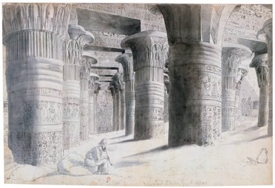 "Pórtico de Esuch, Egipto", 1822 de Wilkinson
