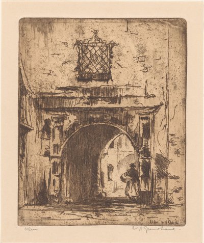 Ulm (título original sobre o objecto) de Willem Adrianus Grondhout (signed by artist)