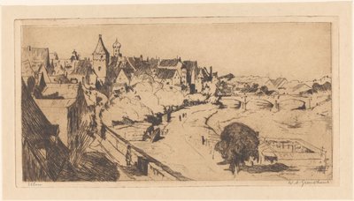 Ulm (título original no objeto) de Willem Adrianus Grondhout (signed by artist)