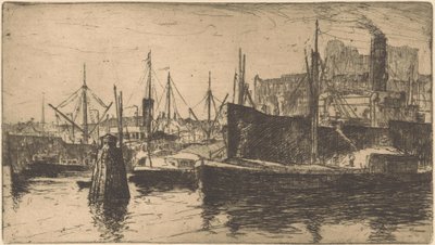 Rotterdam (título original no objeto) de Willem Adrianus Grondhout
