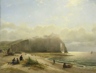 Seascape perto da costa de Willem Anthonie van Deventer