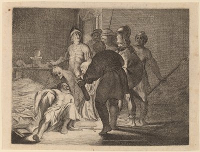 A Morte de Catão, 1634. de Willem Basse