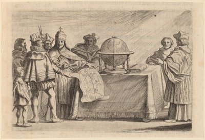 A Partição do Globo entre Espanha e Portugal de Willem Basse