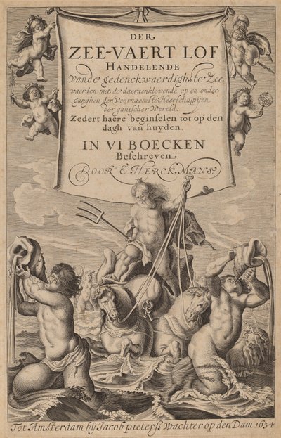 Folha de rosto, 1634. de Willem Basse