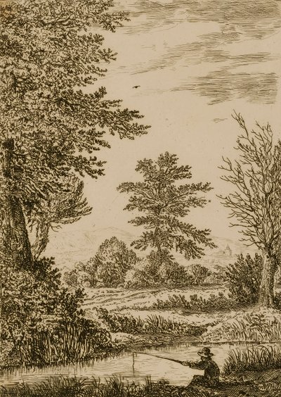 Paisagem com riacho de Willem Bemmel