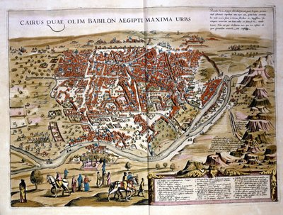 Cairo. Atlas de Wilhelm Blaeu, Amsterdam 1630. de Willem Blaeu