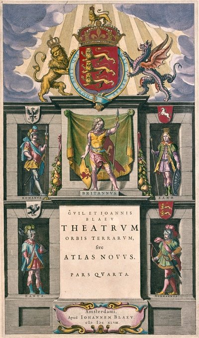 no "Theatrum Orbis Terrarum, sive Atlas Novus" de Willem Blaeu, Amesterdão de Willem Blaeu