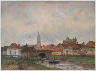 Fechadura superior em Steenbergen, 1800s. de Willem C Rik