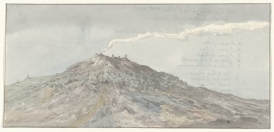 Vista geral do Etna a partir do sudoeste
Vista geral do Etna a partir da parte sudoeste (título sobre o objecto)
Voyage en Italie, en Sicile et à Malte - 1778 (título da série) de Willem Carel Dierkens