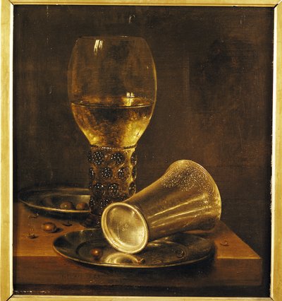 Ainda vida com um cálice, 1653 de Willem Claesz. Heda