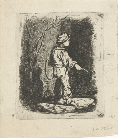 Rapaz com argola de Willem Cornelis van Dijk