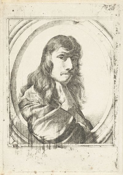 Auto-retrato de Nicolaes van Helt Stockade de Willem Cornelis van Dijk