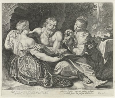 Ló e Suas Filhas de Willem Isaacsz Swanenburg