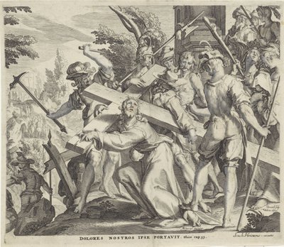 Kruisdraging
Thronus Justitiae (título da série) de Willem Isaacsz. van Swanenburg