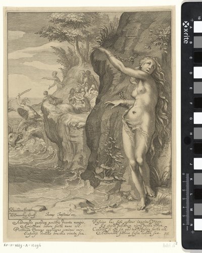 Perseu e Andrómeda de Willem Isaacsz. van Swanenburg